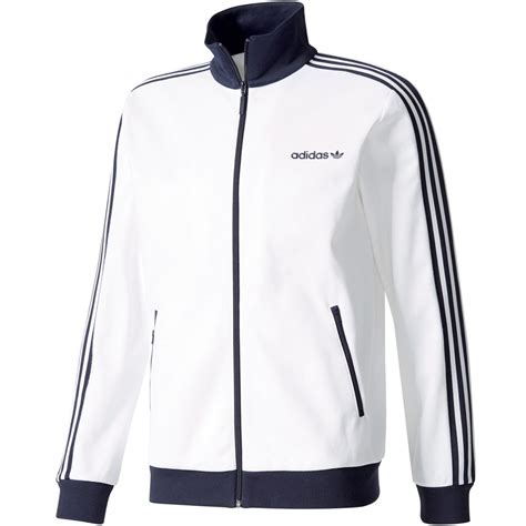 adidas herren beckenbauer jacke bianco|Adidas.